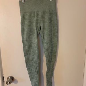 Gymshark green camo leggings